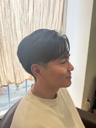 ショート メンズ 溝口 槙里也のヘアスタイル