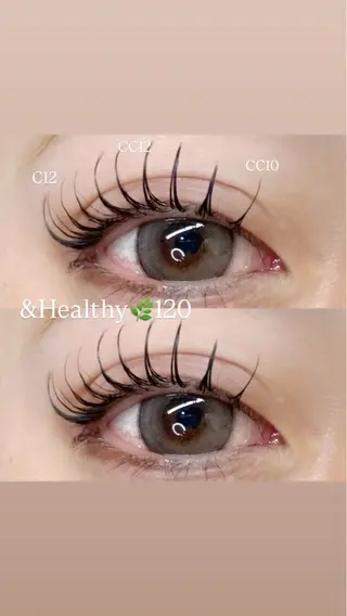 マツエク・マツパ 🩰yuri🩰 似合わせ/束感のマツエク・マツパデザイン