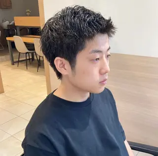 ショート メンズ icie所属・大阪ヴィーガンサロン KANAKOのヘアスタイル