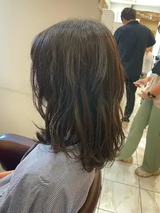 セミロング 新籾 尚哉のヘアスタイル