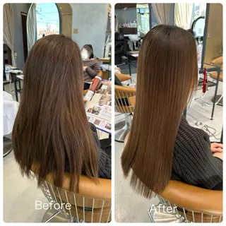 ロング ヘッドスパ/透明感 カラー/なほのヘアスタイル