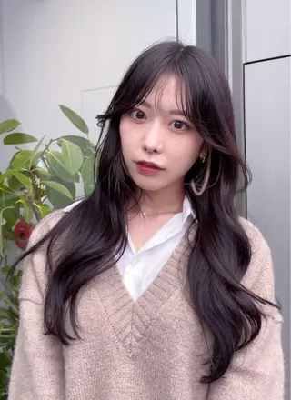 ミディアム カラー 🌫️大人韓国ヘア 🌫️naoyaのヘアスタイル