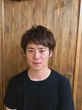 ショート カラー パーマ MIRUCO by KURAKU所属・マキシ ヤスアキのヘアスタイル