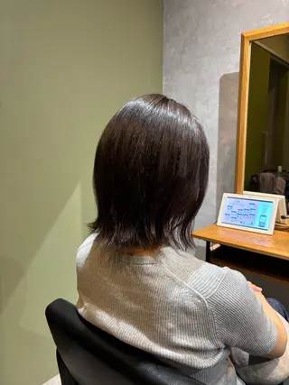 ミディアム カラー Agu 西台店 衣莉💫のヘアスタイル