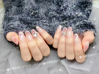 ネイル ラベンダー💖日暮里 ルル💖ネイルのネイルデザイン