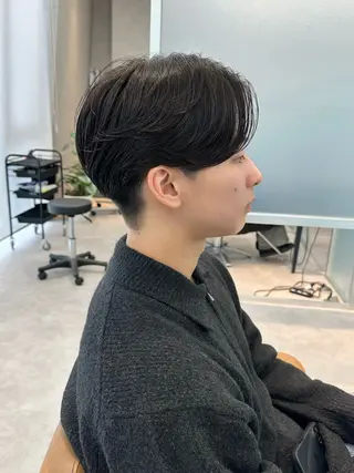 ショート パーマ メンズ カノン/メンズカット /ダウンパーマのヘアスタイル