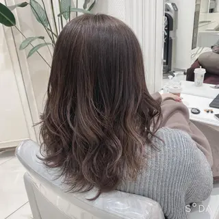 ミディアム カラー 【縮毛矯正特化】 kyokaのヘアスタイル