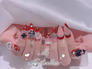 ネイル 長さだし専門店 M2　rikaのネイルデザイン