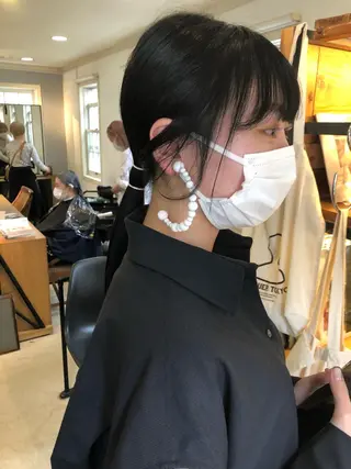 ロング カラー NOUN所属・eri kinjoのヘアスタイル