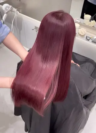 ロング カラー YURI 🎀🫧のヘアスタイル