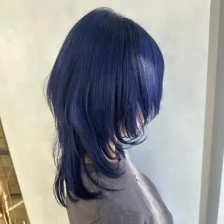 カラー デザインカラー/パー マ🦖外岡咲希🦖のヘアスタイル