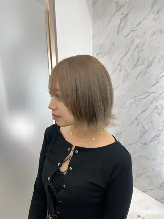 ショート カラー E:terne大宮店 ディレクター豊島穂希のヘアスタイル