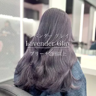 ロング カラー ヘアアレンジ 透明感×韓流ハイ トーン🫧RYUTAのヘアスタイル