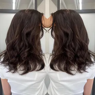 ロング カラー tocca 💜石田愛結💜のヘアスタイル