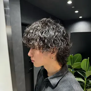 ショート パーマ 🔥シャドウパーマ 特化🔥勇斗のヘアスタイル