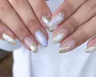 ネイル 大人可愛いネイル🎗 Hinaのネイルデザイン