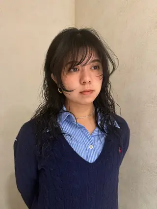 セミロング 🧶透明感カラー/ Yuzu/ベージュ♡のヘアスタイル