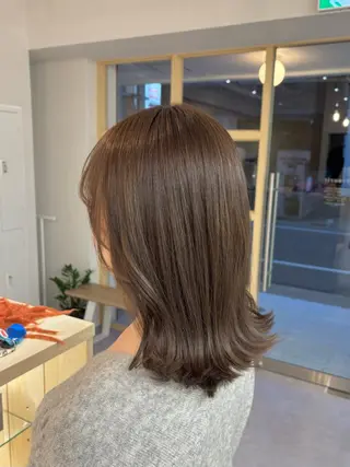 ミディアム カラー tre.甲子園口店 M A R Iのヘアスタイル
