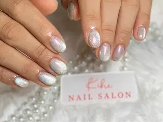 ネイル ユリ🎀長さだし/ パラジェル/持ち込みのネイルデザイン