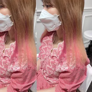 セミロング カラー LOTTA CUCCI所属・miyu /トレンド カラー×艶髪のヘアスタイル