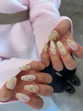 ネイル Sun Brown ANのネイルデザイン