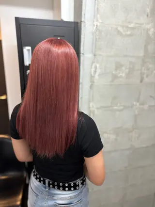 ロング 薬院/駅近/ カラーモデル/募集中のヘアスタイル