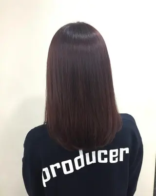 セミロング カラー 🌛ダブルカラー 🌜SAYAKAのヘアスタイル