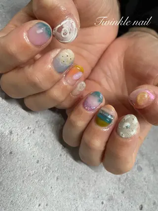 ネイル Twinklenail所属・.ume. nailのネイルデザイン