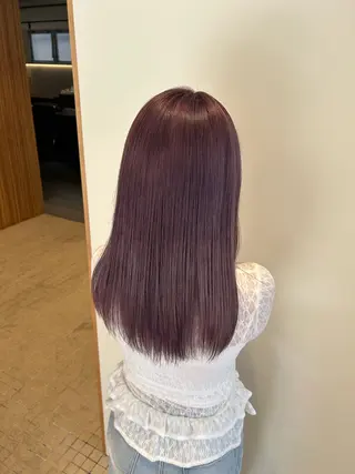 ロング やなぎさわ はるなのヘアスタイル