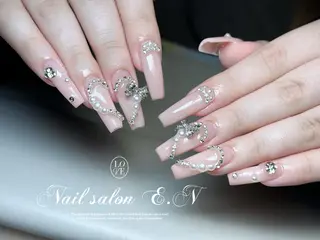 ネイル E.N🦋 長さ出し/持ち込みのネイルデザイン