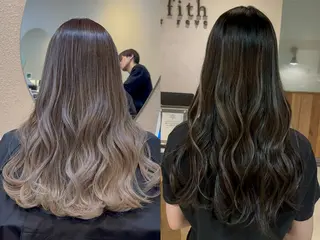 カラー 髪質改善＆トリートメント　over hair姫路店所属・over hair. トキのヘアスタイル