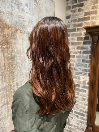 ロング パーマ 【お洒落パーマ】 Elme　肥塚康汰郎のヘアスタイル