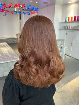 ミディアム MiRI💜地毛級 エクステ✖似合わせ技のヘアスタイル
