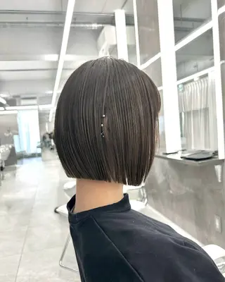 ショート 韓国顔まわり/前髪 /レイヤー/いつきのヘアスタイル