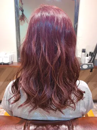 ロング カラー 神野 洸都のヘアスタイル