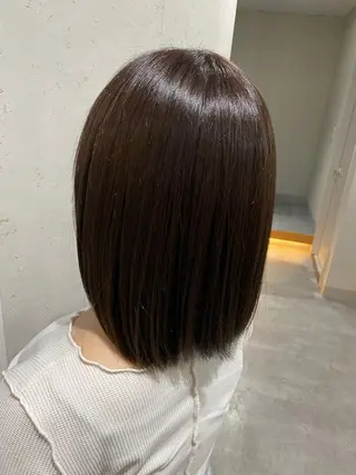 ミディアム 三吉 悠介のヘアスタイル