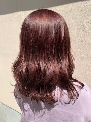 カラー 大人女性ぼかし メンズ強化🦙平作のヘアスタイル