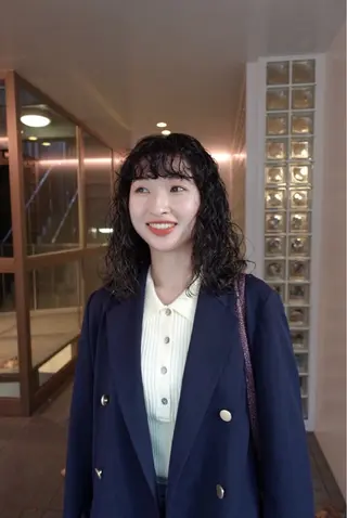 ミディアム カラー パーマ ヘアアレンジ 🌐サトウ リョウ🌐のヘアスタイル