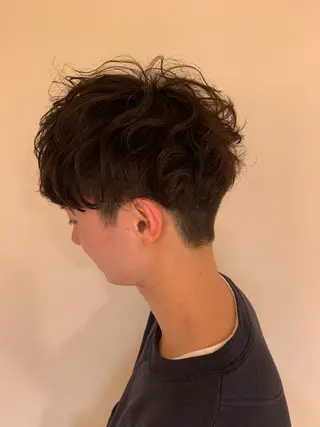 メンズ 加藤 綾華のヘアスタイル