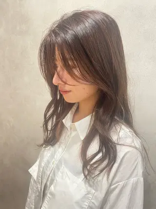 ロング MAR.co薬院浄水店所属・薬院aiko 🧡暖色艶髪のヘアスタイル