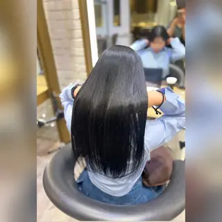 ロング カラー 高橋 奏のヘアスタイル