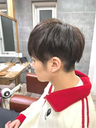 ショート メンズ 黒須 蓮太のヘアスタイル