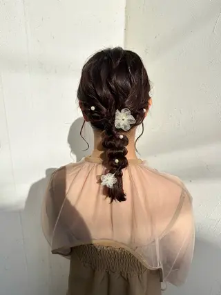 ヘアアレンジ 永田 彩華のヘアスタイル