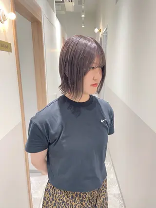 ショート カラー 田中大星 /ボブ 縮毛矯正のヘアスタイル