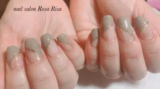 ミディアム ネイル ネイルスタジオ シェイクユアハンズのネイルデザイン