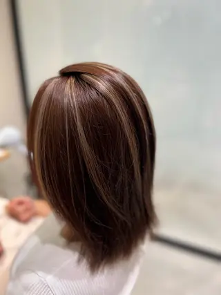 ミディアム JAPAN DESIGNERS ACADEMY所属・Nishida Miyuuのヘアスタイル