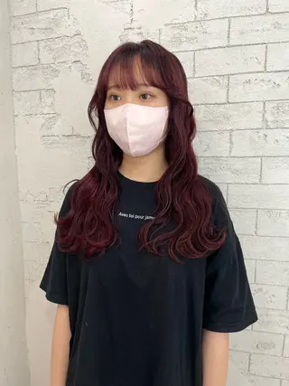 ロング カラー Eleanor立川北口所属・🦋YUI 髪質改善 ブリーチ　着付け🦋のヘアスタイル