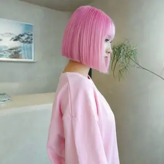 ショート カラー Bërg所属・Bërg mimi ౨ৎ⋆のヘアスタイル