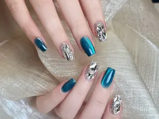 ネイル Venusパラジェル 長さだし専門店のネイルデザイン