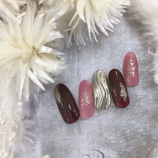 ネイル ⭐︎休業中の練習⭐︎ JNA認定講師髙橋のネイルデザイン